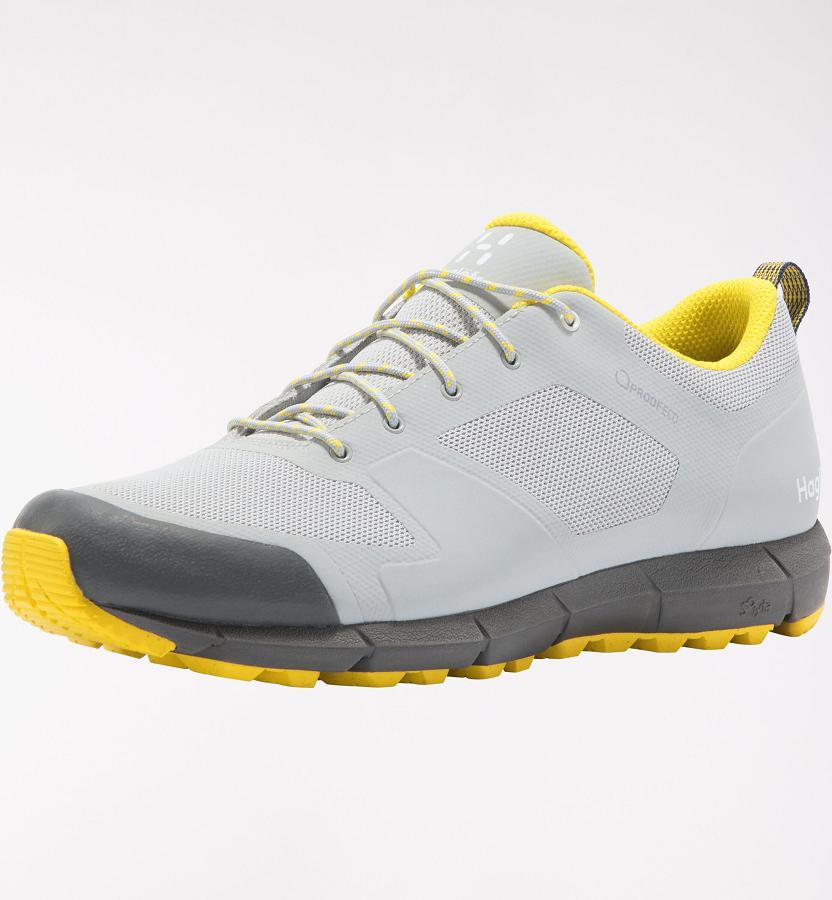 Haglöfs Womens L.I.M Low Proof Eco Hiking Shoes Grey/Yellow New Zealand 98541EYKQ